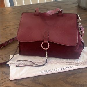 Rebecca Minkoff - Keith Suede & Leather Satchel
